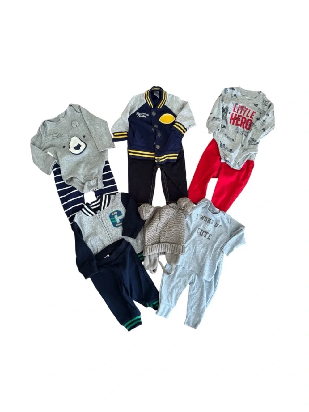 Carters Old Navy Baby Bundle Outfit Sets
